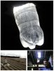 Water and bleach in bottle of coke was fitted on the roof. It absorbs and reflects sunlight and .jpg