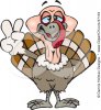37133-Clipart-Illustration-Of-A-Peaceful-Turkey-Bird-Smiling-And-Gesturing-The-Peace-Sign.jpg