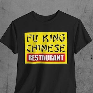 Fu King Chinese T-shirt - Etsy
