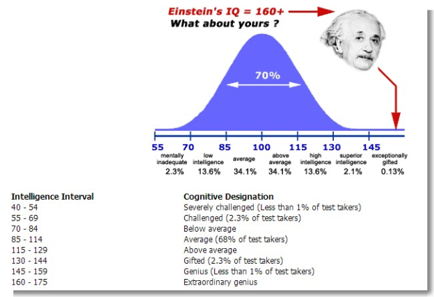 einstein iq is 160 - Google Search | Einstein, Infographic ...