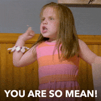 You Are So Mean GIFs - Get the best GIF on GIPHY