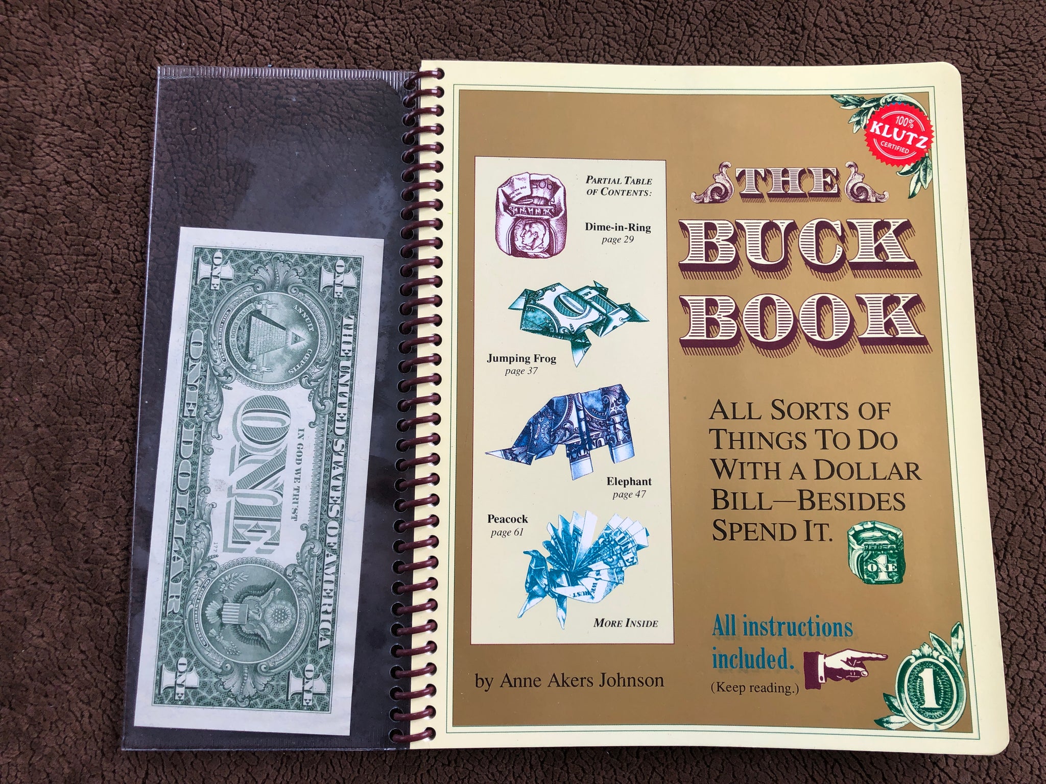The Buck Book - Klutz Press – Don's Used Magic & Books