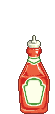 Ketchup Bottle animated emoticon